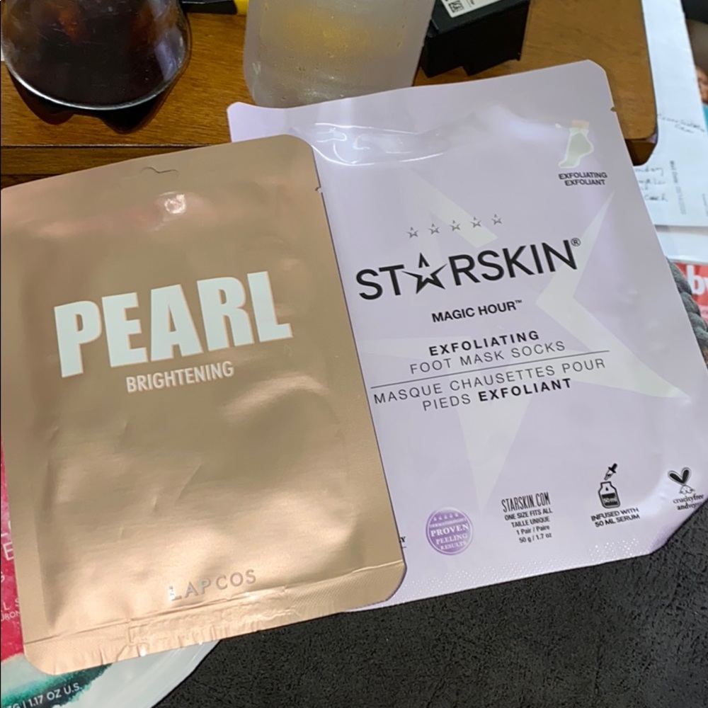 Lip, Foot, Eye & Face Masks 5 Masks
